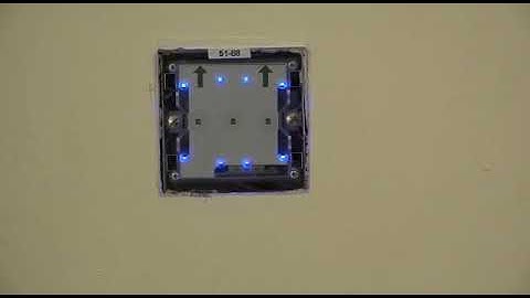 Vitrea Wireless Home Automation - VTouch Pro - Installation video