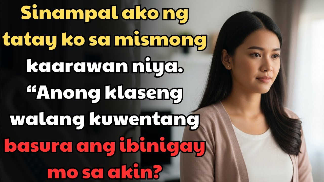 Sinampal ako ng tatay ko sa kaarawan niya—dahil sa regalong tinawag niyang walang kuwenta