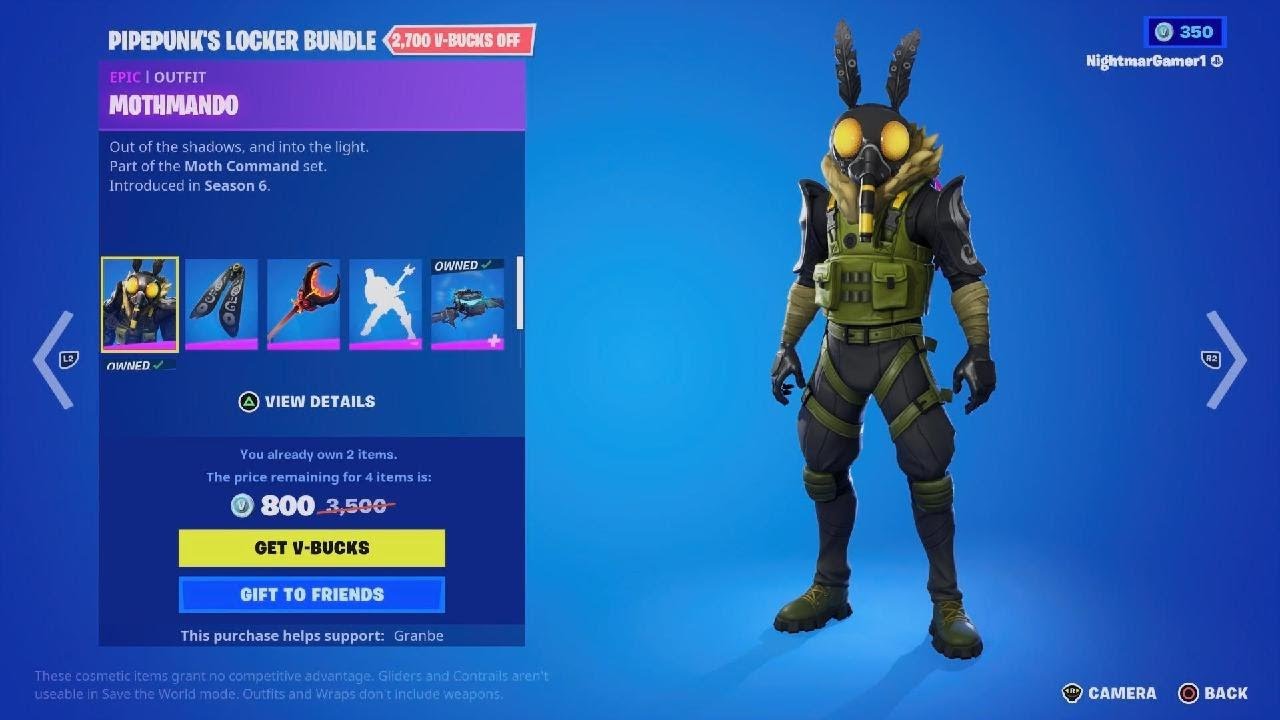 Fortnite Item shop September 16th 2023, New Locker bundle