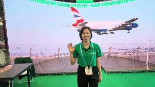 LEDSolutions 1.9mm Pixel Pitch Floor and Wall LED Flight Simulator