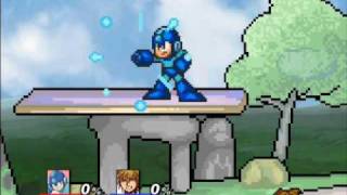 SSF2 Megaman Super Dashdance (Slow downed)