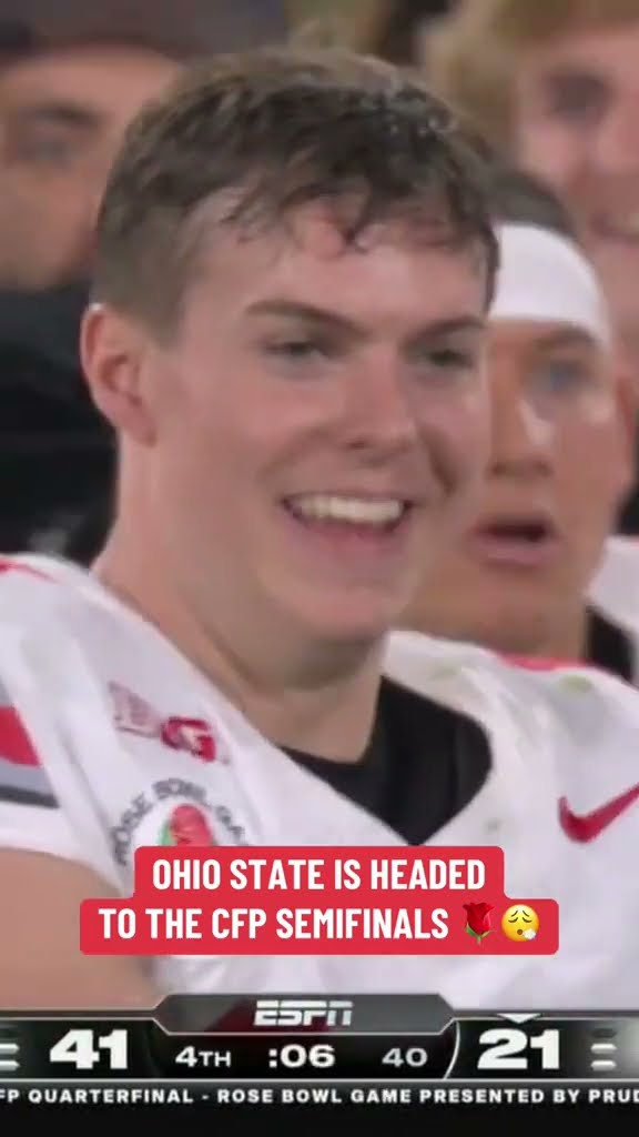 Buckeyes are heading to the CFP semifinals ?