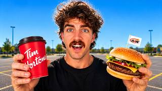 Australian YOUTUBER Try's Canada's Fast Food