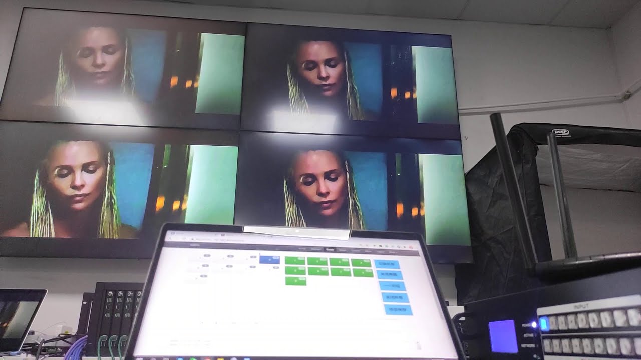 Modular Matrix Switcher with the Multifunction buttons - YouTube