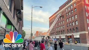 Two people likely stuck in Iowa building after partial collapse, officials say