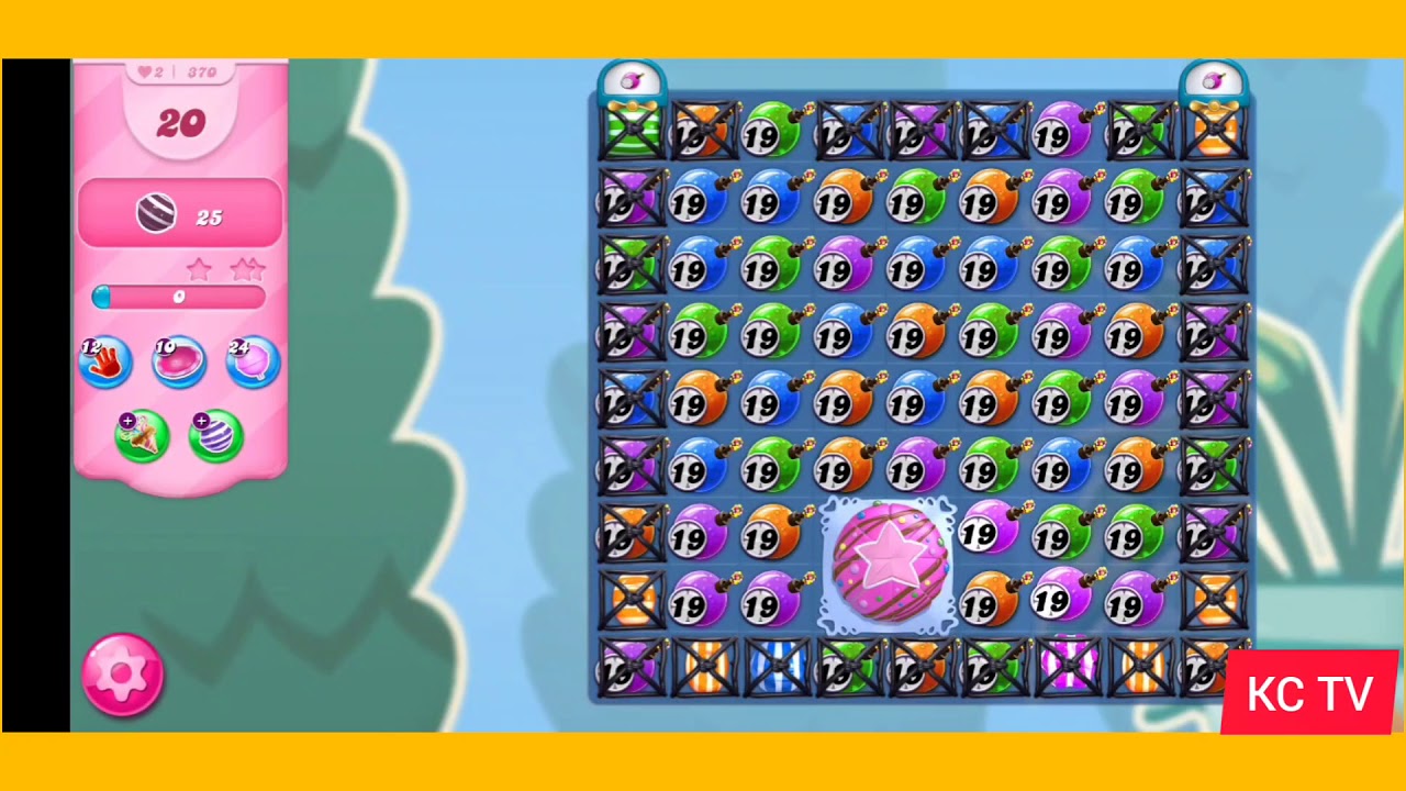 CANDY CRUSH SAGA LEVEL 370 (NEW VERSION) - YouTube
