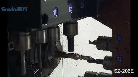 SZ 206E Swiss type CNC automatic lathe