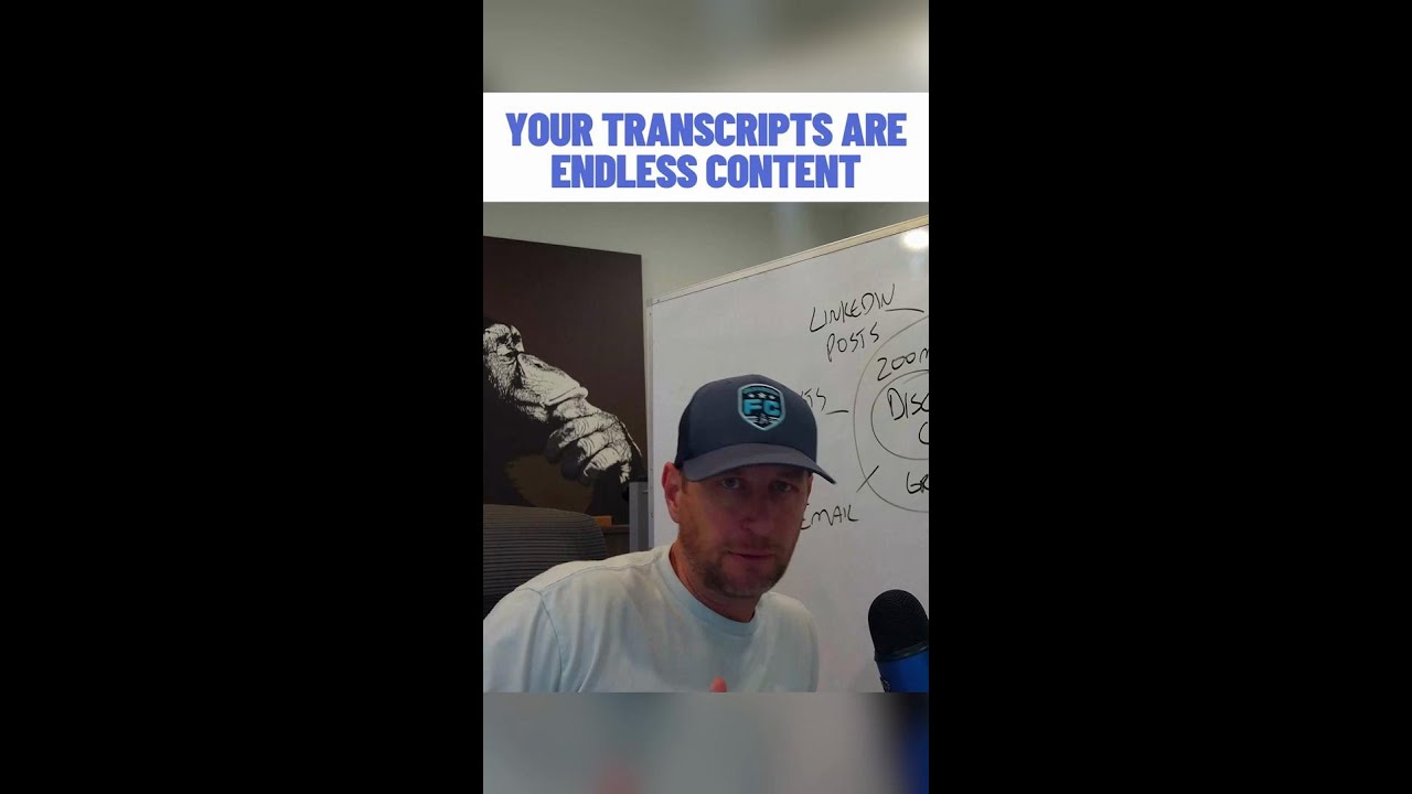Your Transcripts Are Endless Content