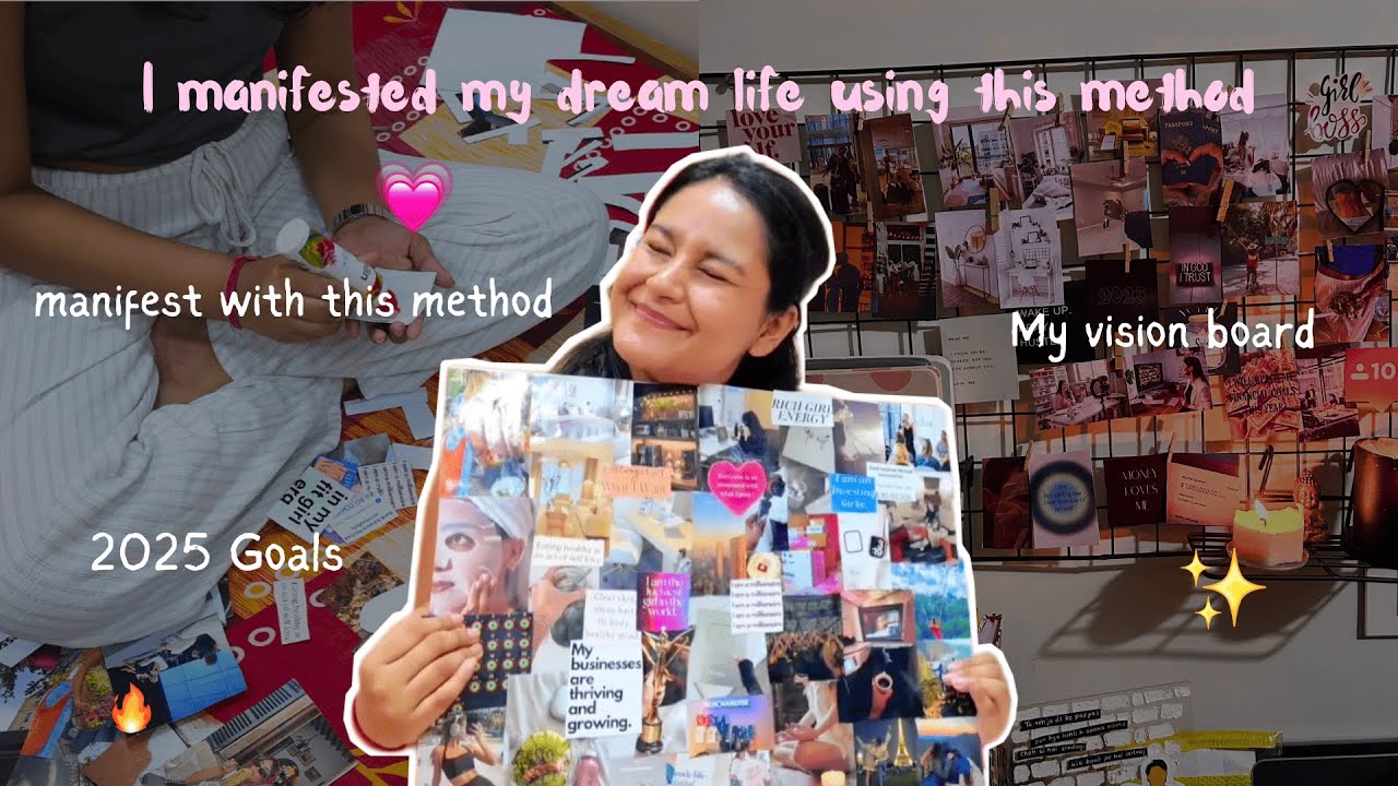 2025 Vision Board: How to make a vision board that actually works | I ...