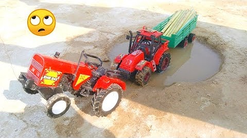 Diy tractor stuck in mud mini science project || Part-18 || Tractor video || @shubbucreator