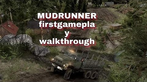 Mudrunner mobile gameplay (android,ios)