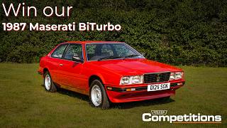 Win this 11,000 mile classic | Maserati BiTurbo | Bridge Classic Cars