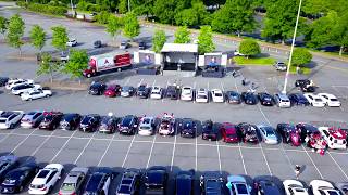 Alpharetta High School Drive-in Graduation