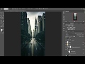 How to bend a street / road in Photoshop. Photo manipulation