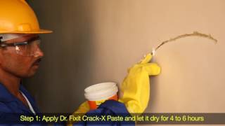 Dr. Fixit Pidicrete URP, Crack-X Range and Dr. Fixit Dampguard for Repairs (Telugu)