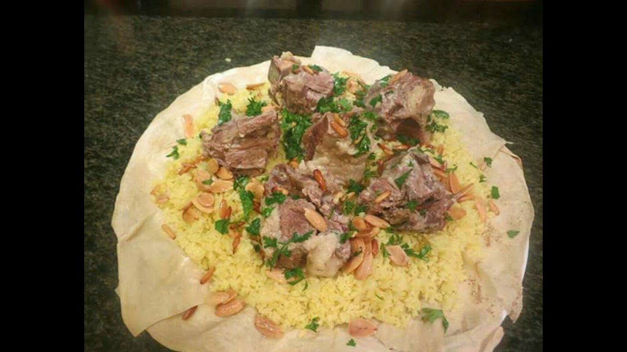 МАНСАФ Национальное Иорданское блюдо - YouTube