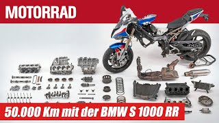 50.000 Km mit der BMW S 1000 RR: Zerlegtes Getriebe und DauertestBilanz