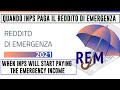 QUANDO INPS PAGA IL REDDITO DI EMERGENZA 2021 | when INPS will start paying the EMERGENCY INCOME