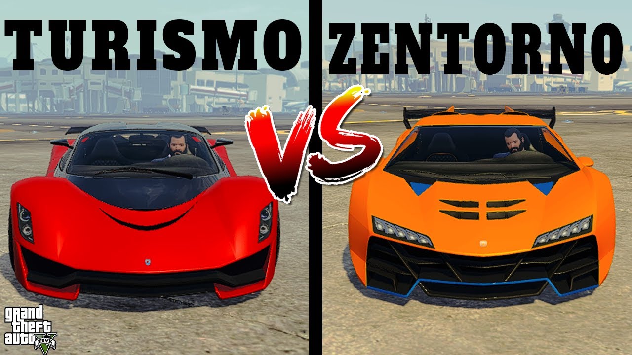 GTA 5 ONLINE TURISMO vs ZENTORNO (WHICH IS FASTEST?)RG YouTube