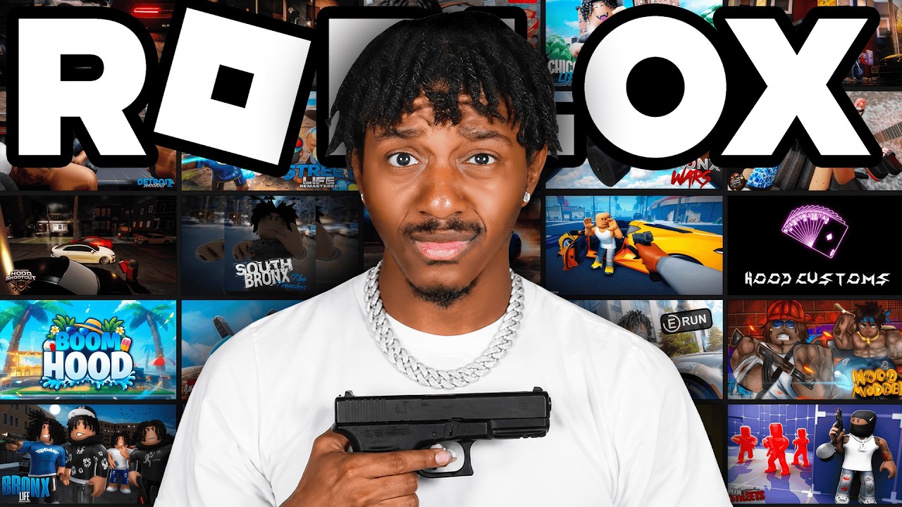 I TRIED ROBLOX HOOD GAMES..