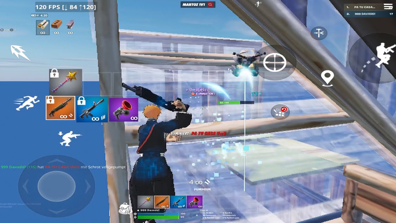 Davxdd Best of 2025 🎉 | Fortnite Mobile Highlights #4