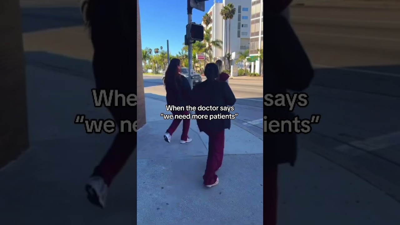 Doctor: “We need more patients.”Us: say less. 