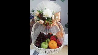 Diy Gubahan Hantaran Bakul Buah Pekahwinan Terkini