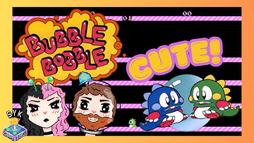 First Time Playing Bubble Bobble 🙃 - Syk Gaming