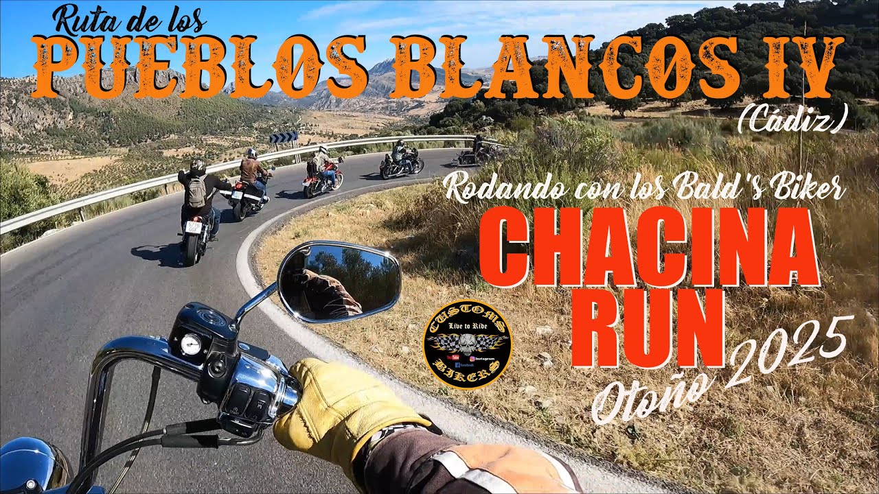 CHACINA RUN (OTOÑO 2025) *RUTA DE LOS PUEBLOS BLANCOS IV (CÁDIZ) *ANDALUCÍA EN MOTO
