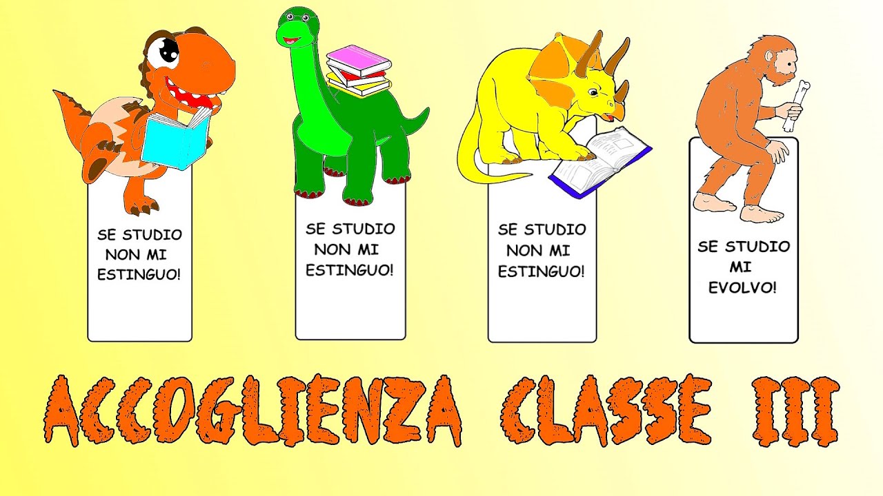 L'entusiasmo Che Caratterizza Certe Accoglienza 🦕🦖🐒 ACCOGLIENZA CLASSE TERZA PRIMARIA - Segnalibri con Dinosauri e