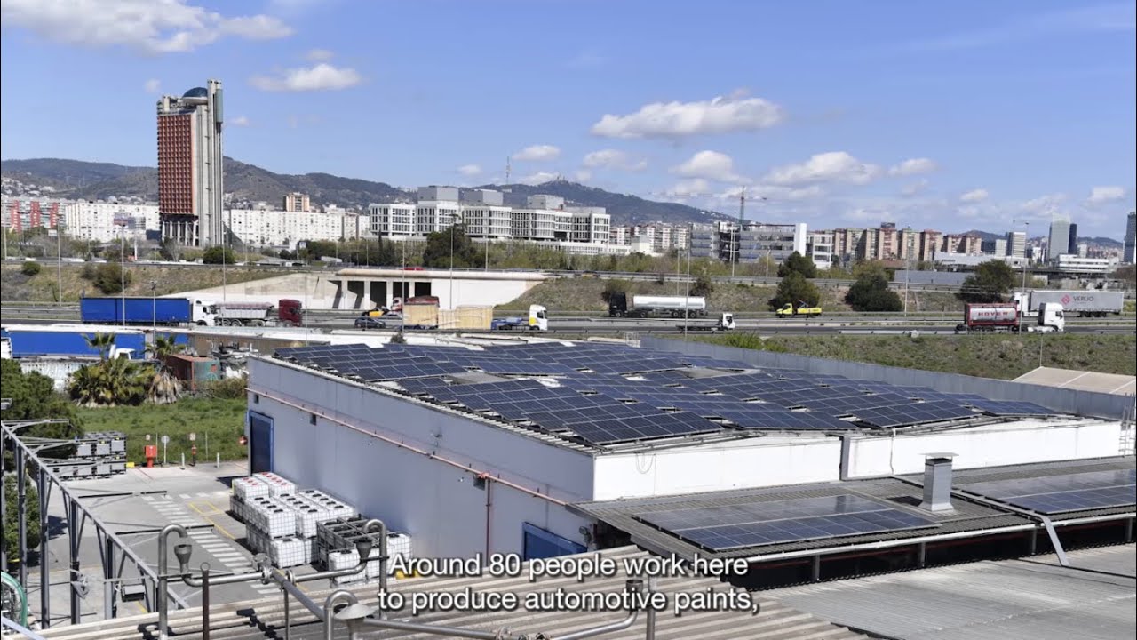 It's time to lift the lid on AkzoNobel's automative coatings plant in Barcelona, Spain