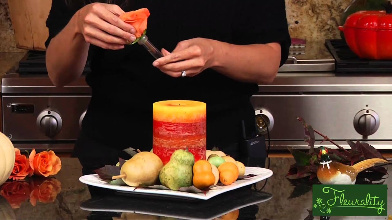 Fleurality - Fall Pillar Candle