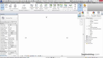 Bài 5: Thanh công cụ REVIT STRUCTURE 2015