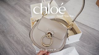 Chloé Tess Small, thoughts + pros / bag review