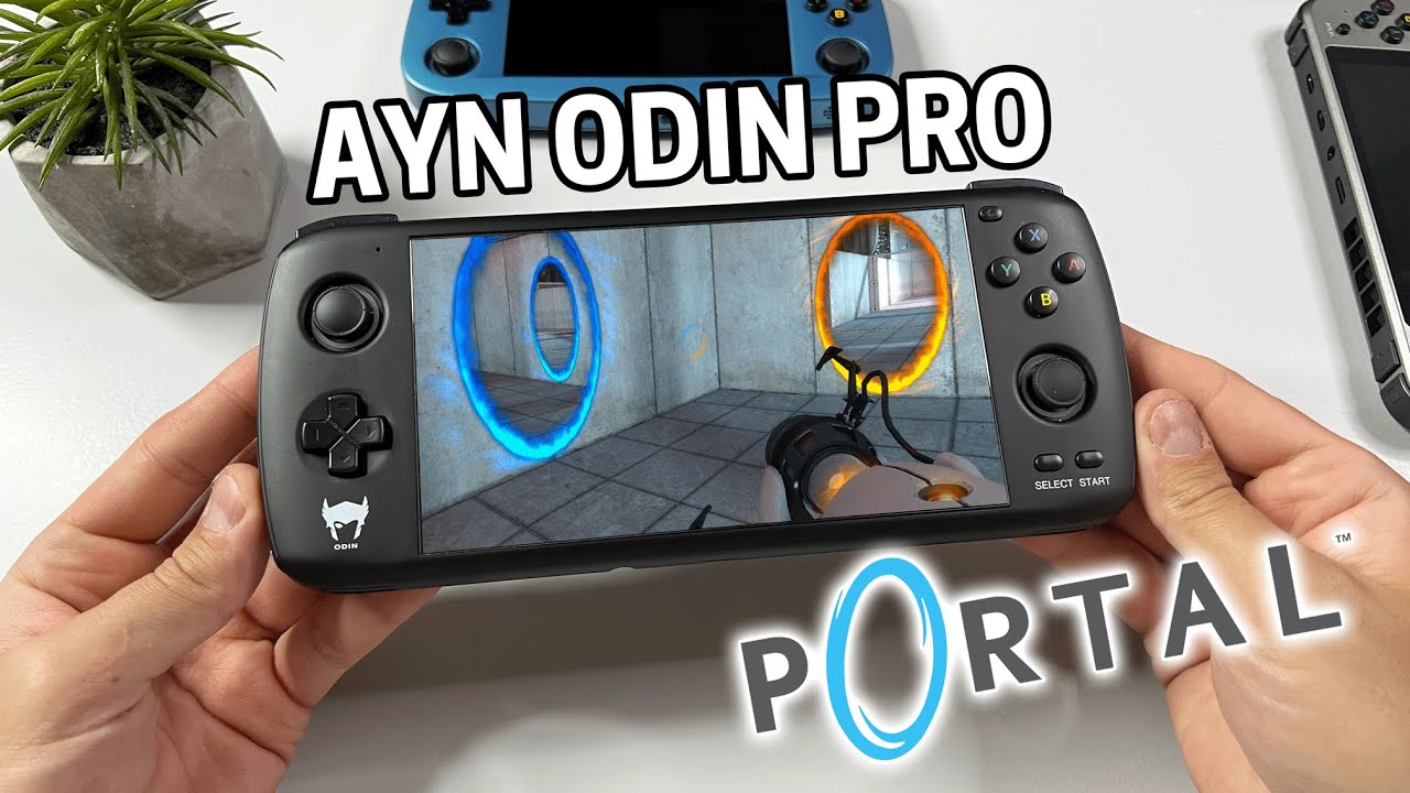 AYN Odin Pro - How To Setup And Play Portal (FULL GUIDE for ANDROID) 