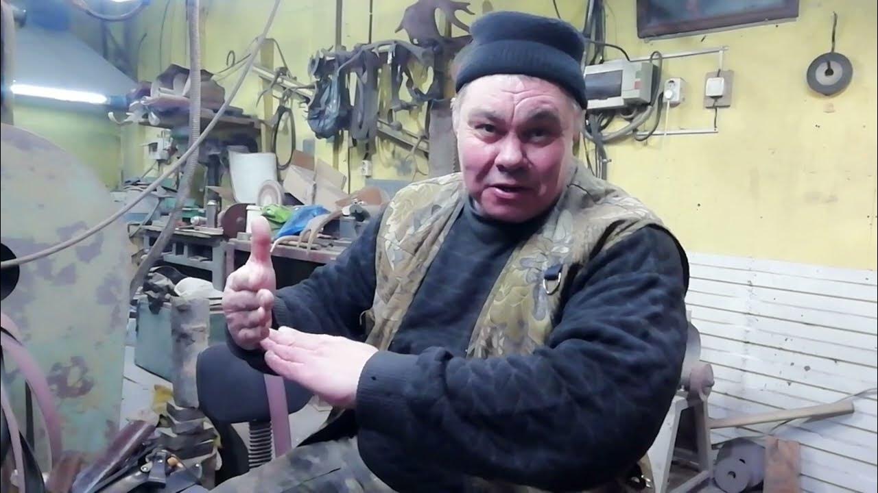 Заточка ножа на гриндере - YouTube