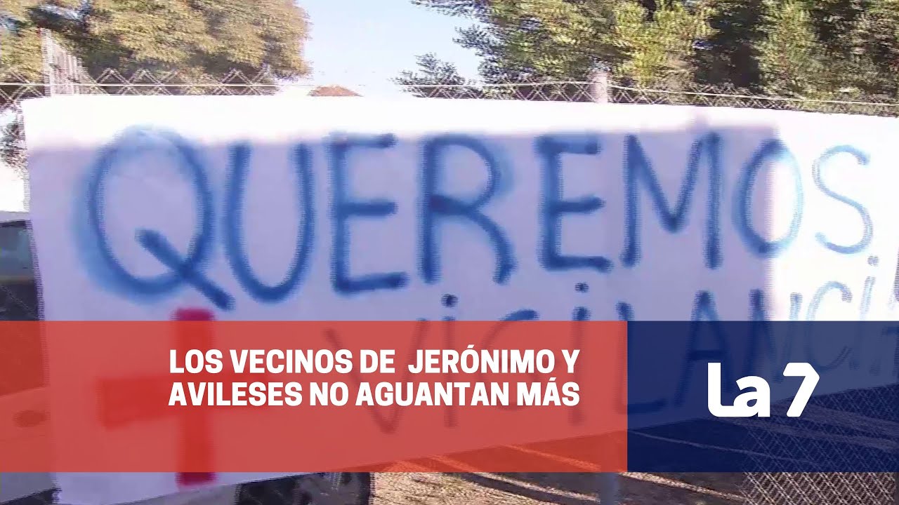 Indignación entre los vecinos de Jerónimo y Avileses ante la oleada de robos | La 7