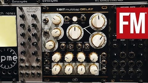 Modular Monthly: 1BIT Multitap Delay from FEEDACK