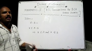Mathematics-2 ( BCA & BSc Computer Science, Kerala University) (Class-2)