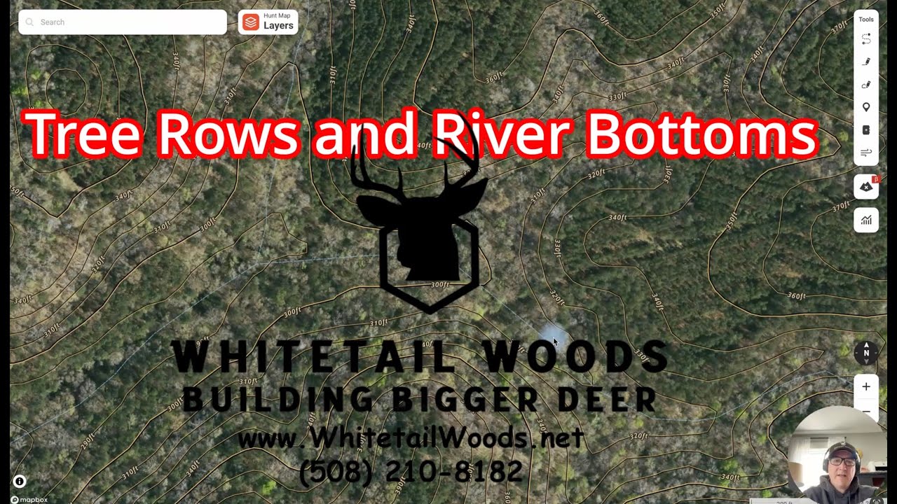Tree Rows and River Bottoms for Deer Travel Routes ***TEASER*** | 