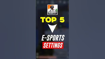 BGMI All New Basic & Advance SETTINGS/CONTROLS | Perfect BGMI Settings Guide | BGMI & PUBG Mobile