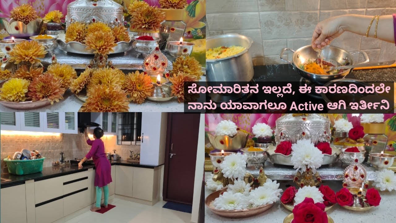 ಸೋಮಾರಿತನ ಇಲ್ಲದೆ ಈ ಕಾರಣದಿಂದಲೇ ನಾನು ಯಾವಾಗಲೂ Active ಆಗಿ ಕೆಲಸಗಳನ್ನು ಮಾಡ್ತೀನಿ/my lifestyle in kannada.