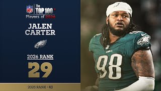 :29 Jalen Carter (DE, Eagles) | Top 100 Players of 2026