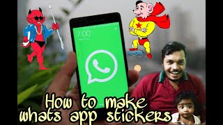 How to make whats app stickers. #kerala #funny creative #whats app #trick screenshot 5