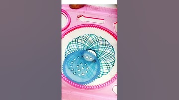 How many rotations did the pen make in total? #spirographasmr #spirograph #spirography