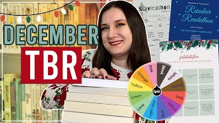 DECEMBER TBR 🎄 Falalalathon, Slavicathon, Reindeer Readathon, TBR Game TBR of Colors