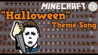 Halloween Theme Song in Minecraft! (Note Blocks)