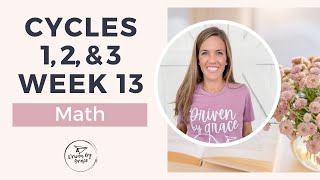 CC Cycles 1, 2, & 3 Week 13 Math
