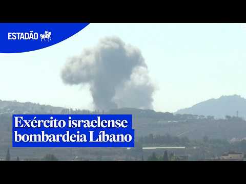Israel bombardeia sul de Líbano
