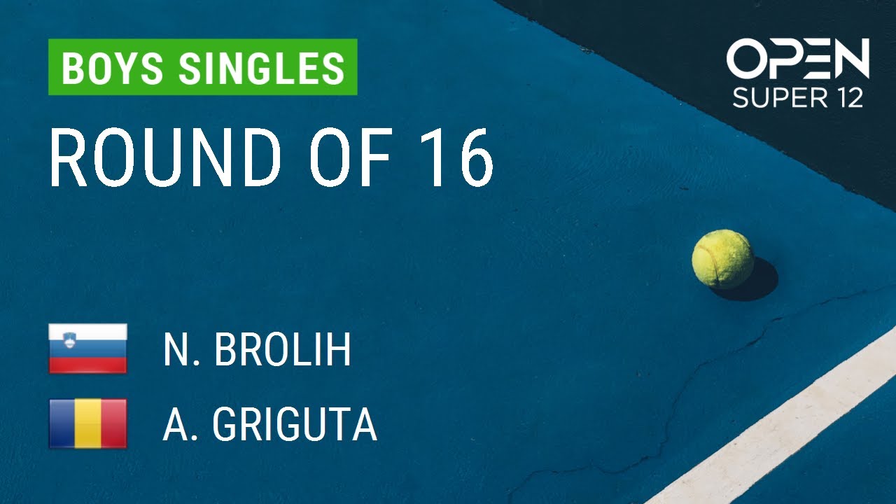 BROLIH Niko VS GRIGUTA Andrei - Open Super 12 2026